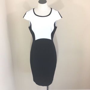 Elie Tahari Sheath Dress Cap Sleeve